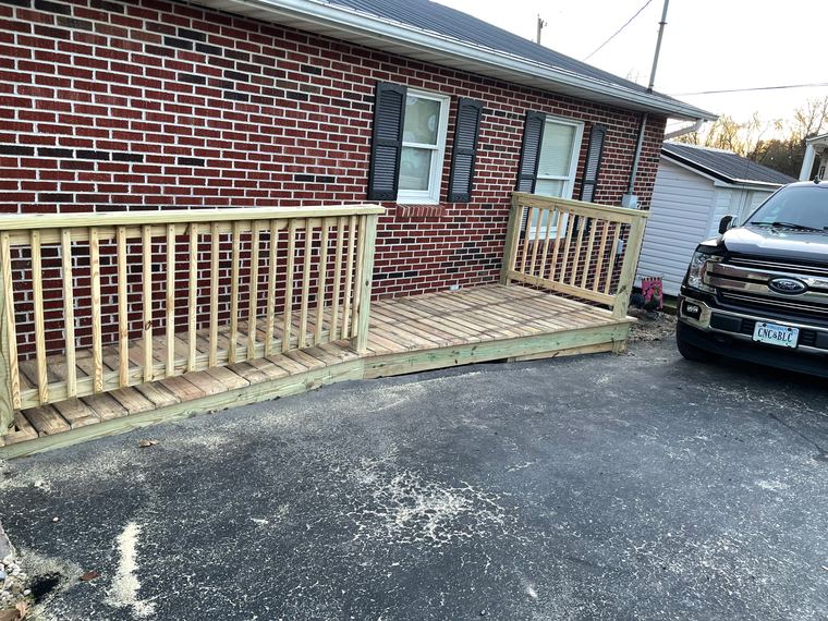 exterior work by S&S Construction, Southwest Virginia