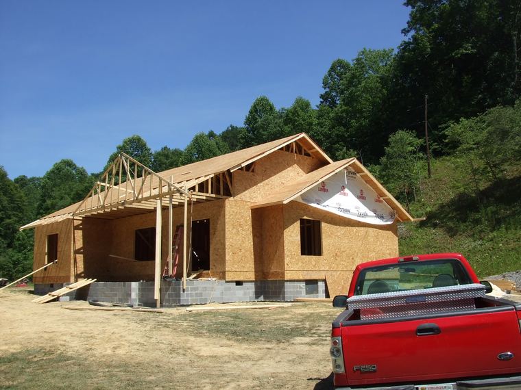 ground-up construction by S&S Construction, Southwest Virginia