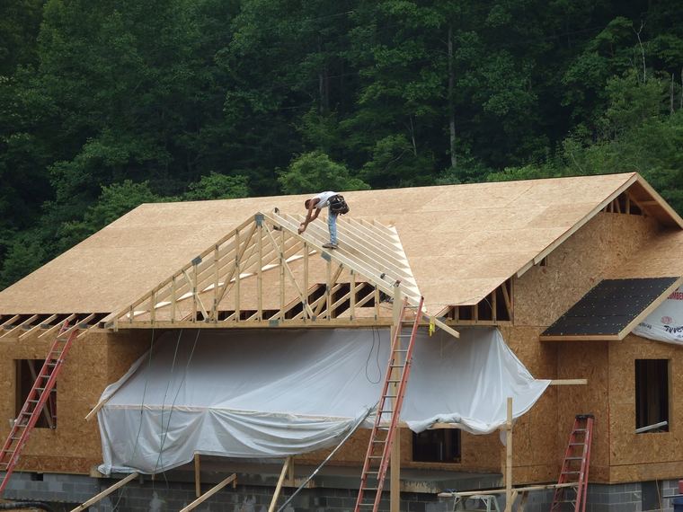 ground-up construction by S&S Construction, Southwest Virginia