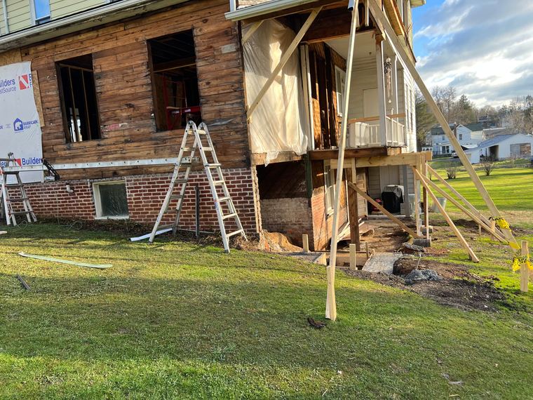 renovation and restoration work by S&S Construction, Southwest Virginia