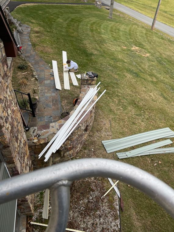 exterior work by S&S Construction, Southwest Virginia